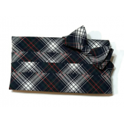 Navy, Green, & Red Tartan Plaid Cummerbund & Bow Tie Navy, Green, & Red Tartan Plaid Cummerbund & Bow Tie